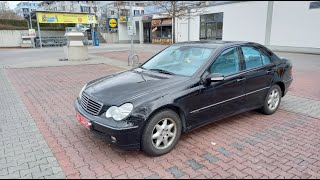 2002 MercedesBenz C180 Kompressor Avantgarde startup engine and indepth tour [upl. by Abigael]