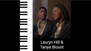 Lauryn Hill amp Tanya Blount  His Eye Is On The Sparrow Vocal Showcase [upl. by Alley]