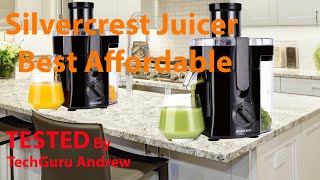 Silvercrest Juicer SFE 400 A1 [upl. by Eihcir]