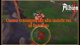 COMO HACER TRANSPORTES A CAERLEON 🙊  Albion online [upl. by Allisurd]