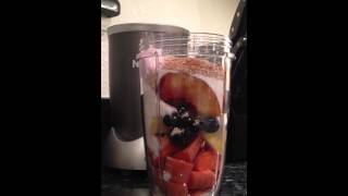 DELICIOUS Nutribullet Smoothie Nutri Blast Breakfast Delicious and Healthy Recipe 1 [upl. by Milli]