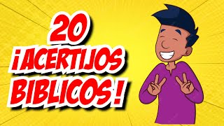 20 ACERTIJOS BIBLICOS 7 [upl. by Azalea]