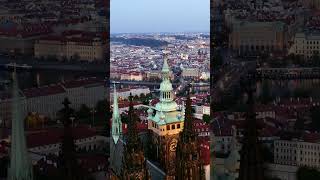 Prague’s Timeless Beauty Aerial Views of Czechias Jewel [upl. by Lukin]