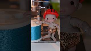 Can we sew clothes for this tiny GNOME doll [upl. by Aubrey]