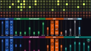 Xynthesizr 12 iPad Demo [upl. by Alleira]