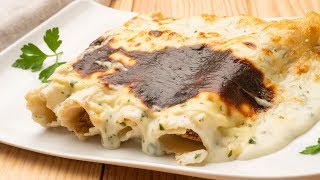 Canelones de cocido  Karlos Arguiñano [upl. by Ahsenet]