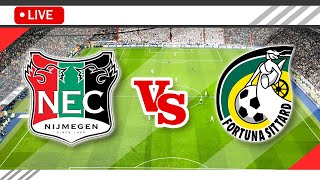 🔴NEC Nijmegen vs Fortuna Sittard LIVE Match Score Streaming Full HD  Netherlands Eredivisie 2023 [upl. by Mavis]