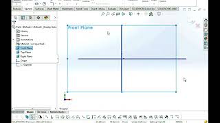 Solid works multi section solid [upl. by Trebleda]