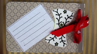 Reciclaje  Como Hacer Una Libreta De Notas  Recycled Materials DIY Notebook  EcoDaisy [upl. by Sesom]