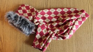 Одежда для собак шьем сами \ How to Make a Dog Coats Sewing [upl. by Letniuq]