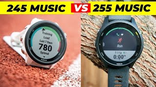 FORERUNNER 245 MUSIC vs FORERUNNER 255 MUSIC Qual Garmin Escolher [upl. by Atnwahs]