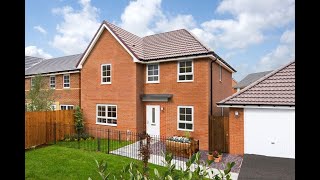 Barratt Homes The Radleigh Show Home at South Fields Morpeth [upl. by Yrekcaz]