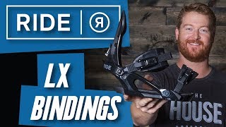 2018 Ride LX Snowboard Bindings  Review  TheHousecom [upl. by Franklin]