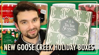 Designed By Me GOOSE CREEK Holiday Candle Box Sets 2024 [upl. by Ylus]