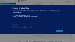 Activate Server 2012 r2 [upl. by Alimat790]