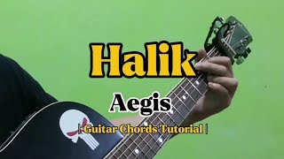 Halik  Aegis Guitar Chords Tutorial With Lyrics [upl. by Silver]