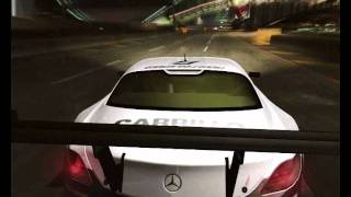 NFS Underground 2 Car mod MercedesBenz SLS AMG [upl. by Akenna]