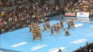 NU PEP SQUAD UAAP CHEERDANCE COMPETITION 2015 [upl. by Rosol]