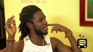 Chronixx explains motivation behind quotGhetto Peoplequot with CaribTouchTV  chronixx 2015 [upl. by Nairad]