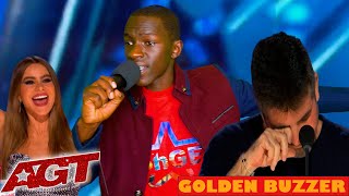 GOLDEN BUZZERIncredible Worship Performance on Americas Got Talent Brings Simon Cowell to Tears [upl. by Aicaca278]