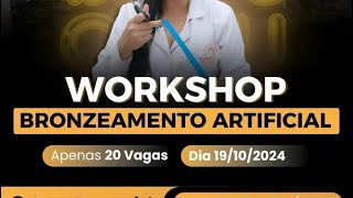 CURSO PRESENCIAL DE BRONZEAMENTO ARTIFICIAL [upl. by Ecnerol]