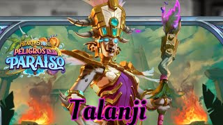 Chulada de skins de Sacerdote  Talanji  Hearthstone  Peligro en el Paraíso [upl. by Xuaegram]