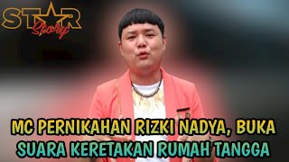 MC BUKA SUARA SOAL PERNIKAHAN RIZKI NADYA [upl. by Atteuqaj213]