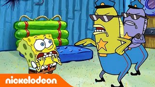 Bob Esponja  ¡Bob Esponja provoca un desastre de ostras  Nickelodeon en Español [upl. by Ffirahs429]