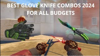 BEST CS2 KNIFE GLOVE COMBOS ALL BUDGETS 2024 [upl. by Rosenquist]