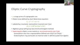 Supersingular isogeny graphs in cryptography  Kristin Lauter [upl. by Yentrac]