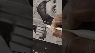 Realistic Pencil shading pencil shading tutorial easy stepbystep ✏️shorts drawing sketch [upl. by Adlog953]