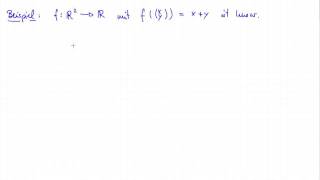 Lineare Abbildungen Teil I  Mathematik Video Vorlesung [upl. by Cerf485]