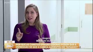 Entrevista minha sobre Cabeça de Ozempic na Rede Record  programa Fala Brasil [upl. by Ladiv859]