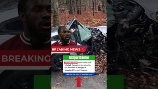 West Ham’s Michail Antonio car accident [upl. by Gnilyarg]