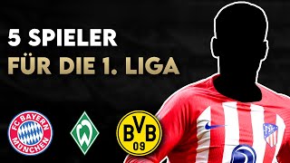 Neuzugänge für die Bundesliga 5 ablösefreie Spieler für BundesligaVereine [upl. by Tnarud]