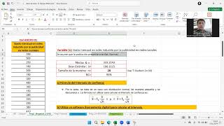 Preg 1  T3 Probabilidad y estadística UPN 20242 MegaStat [upl. by Lussi646]