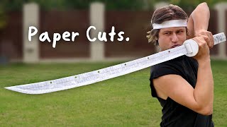 DIY Paper Katana [upl. by Brindell]