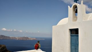 Ilhas Gregas  Mochilao Santorini  dicas de viagem [upl. by Yelloh]