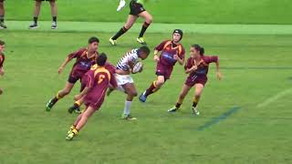 U13 Rugby  Auckland East Roller Mills Vs King Country 10102017 [upl. by Maghutte]