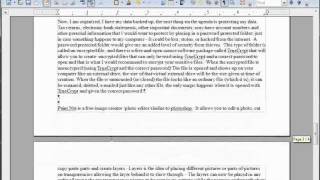 LibreOfficeWriter 16 ParagraphText Flow [upl. by Aihtnis]