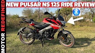 All New Bajaj Pulsar NS125 2024 Model Digital Bluetooth Console Ride Review  Best 125CC Bike [upl. by Eirolam479]