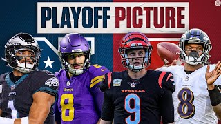 Week 13 NFL Playoff Picture How the Vikings Ravens  More CLINCH Spots  CBS Sports HQ [upl. by Bowes232]