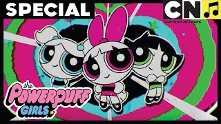 Powerpuff Girls  Who’s Got The Power Extended Theme Song  SPECIAL  Cartoon Network [upl. by Enilrem]