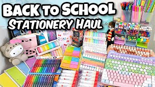 Back to School Supplies Shopping HUGE Stationery Haul amp GIVEAWAY 2022 [upl. by Cristobal]