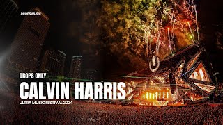 Calvin Harris Live  Ultra Music Festival 2024 Mainstage  Drops Only [upl. by Hoppe477]