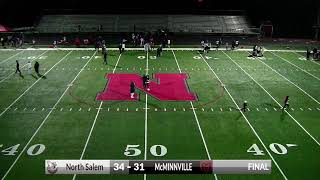 McMinnville High School vs North Salem HS Nov 1 2024  YamhillTodaycom and KLYC 1260AM [upl. by Brocklin]