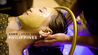 ASMR  THE FIRST amp BIGGEST HEAD SPA IN THE PHILIPPINES [upl. by Kone530]