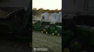 Last load of Harvest 2021 farming fs19 johndeere tractor fs20 [upl. by Nyad65]