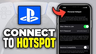 How to Connect PS5 to Phone Hotspot 2024  Full Guide [upl. by Enrahs]