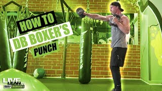 How To Dumbbell Boxer Punch [upl. by Sev]